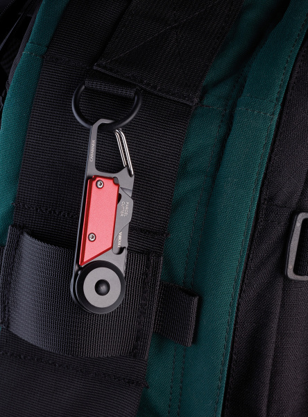 Брелок TROIKA "Мини-инструмент с 5 функциями". Арт KTL26/RD