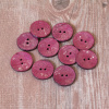 Пуговицы CONCEPT, размер 40, кокос,  цвет COL.10 фуксия. Арт 1919H-040-COL.10