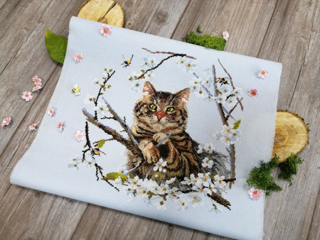 Набор для вышивания "Полосатый разбойник". Арт 03.016.18