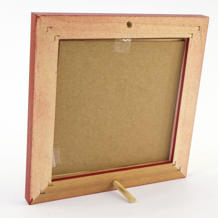 Рамка деревянная цвет красный. Арт GBFRM9                  