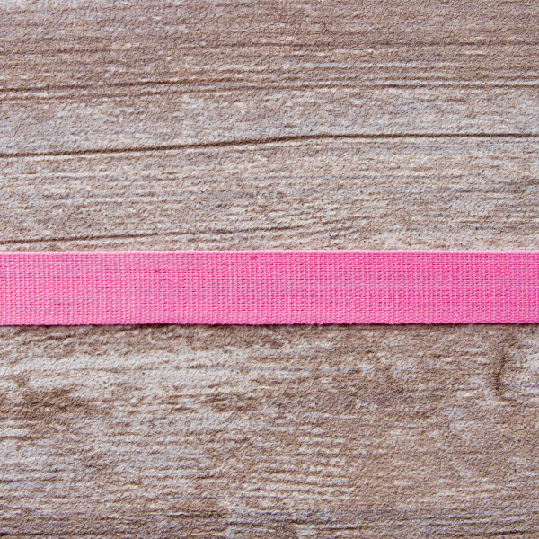 Тесьма киперная хлопковая на блистере SAFISA, 14 мм, 2,5 м , цвет 05, розовый. Арт P00260C-14мм-05         