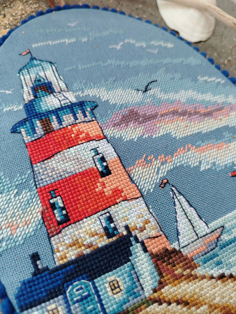 Набор для изготовления пинкипа "Прибрежный маяк". Арт 21.003.19