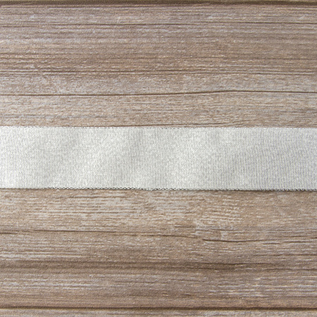 Лента металлик SAFISA, 38 мм, 25 м, цвет 102, серебро. Арт 25197-38мм-102          