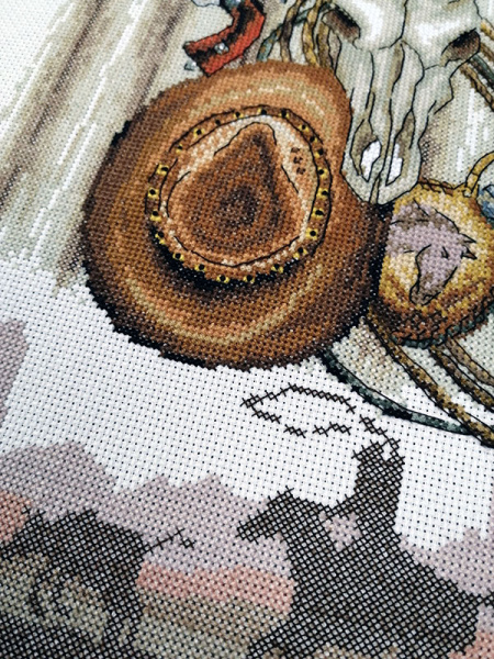 Набор для вышивания "Дикий запад". Арт 09.009.08