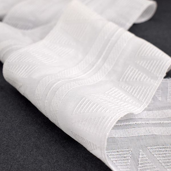 Шитье-вышивка на батисте, прошва, 110 мм, цвет белый. Арт 35568/B