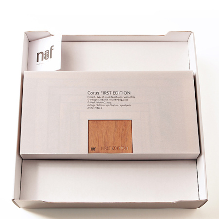 Конструктор дизайнерский NAEF CLASSIC "Corus" 6+, натуральное дерево ореха, 7 деталей. Арт 9427