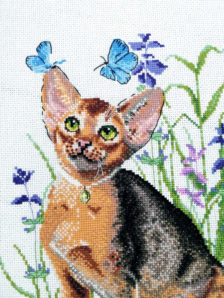 Набор для вышивания  "В траве". Арт 03.016.21