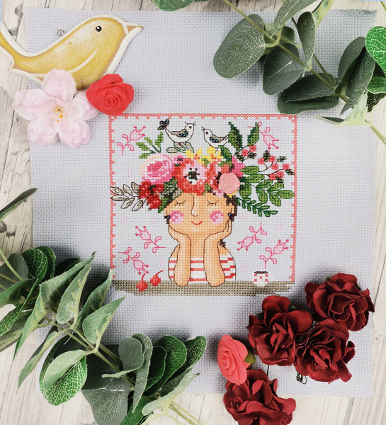 Набор для вышивания  "Птичьи трели". Арт 13.003.39