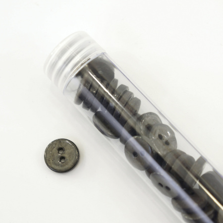 Пуговицы CONCEPT, размер 18, кокос, цвет COL.9 темно-серый. Арт 1919H-018-COL.9