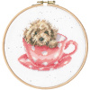 Набор для вышивания "Teacup Pup". Арт XHD119P