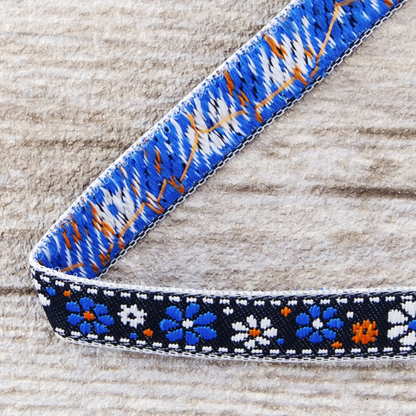 Лента жаккард SAFISA, 10 мм, 15 м, цвет 04. Арт 9165-10мм-04            