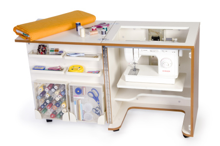 Стол раскладной для швейной машины COMPACT, бук. Арт TLM.C-B001                  