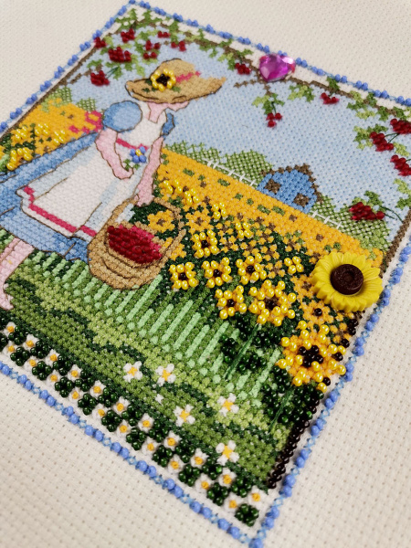 Набор для вышивания  "Мое лето". Арт 13.003.32