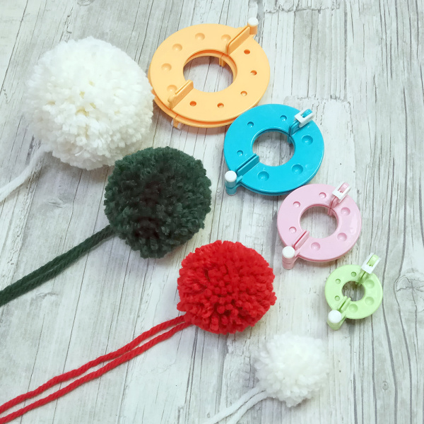 Набор устройств для изготовления помпонов addiMoon. Арт 420-7/000