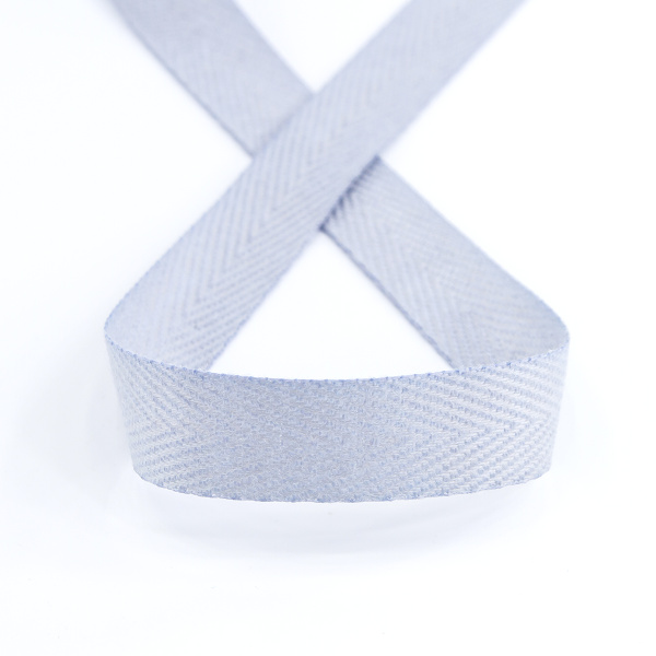 Тесьма киперная SAFISA, 15 мм, 25 м, цвет 27, серый. Арт 30270-15мм-27