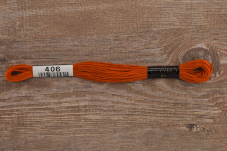 Мулине COSMO однотонный цвет  406       . Арт 25-6/406       