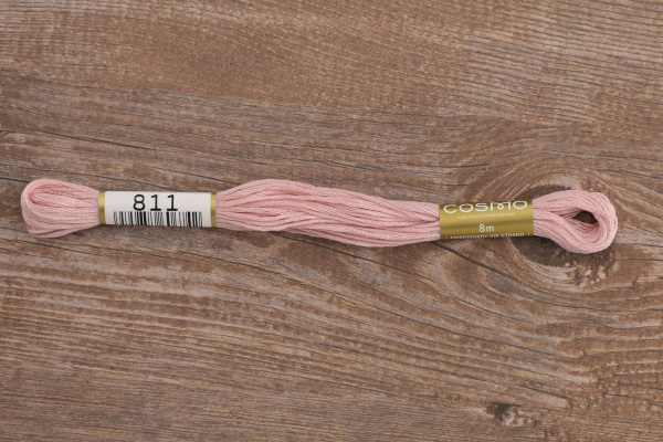 Мулине COSMO однотонный цвет  811       . Арт 25-6/811       