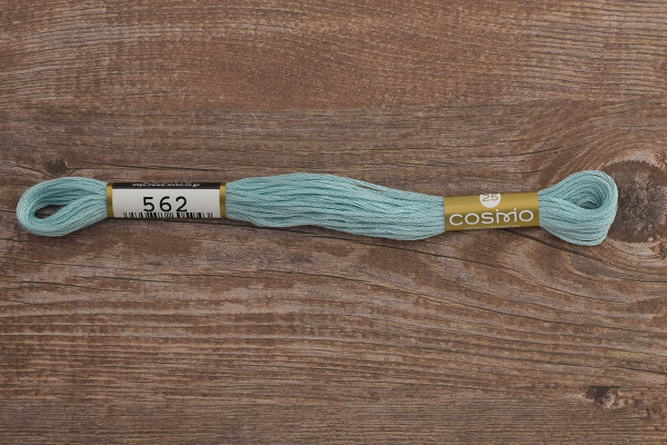 Мулине COSMO однотонный цвет  562       . Арт 25-6/562       