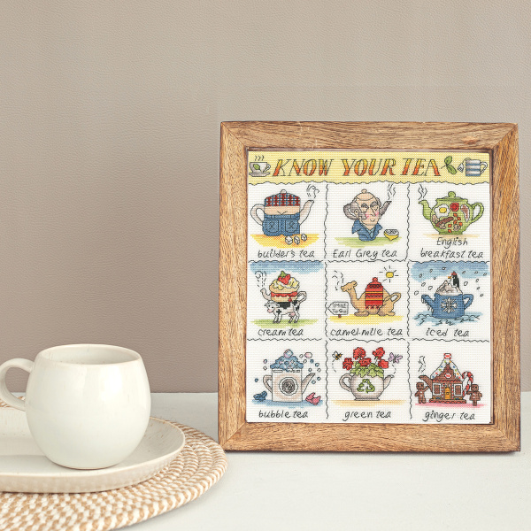 Набор для вышивания "Know Your Tea". Арт XHS16
