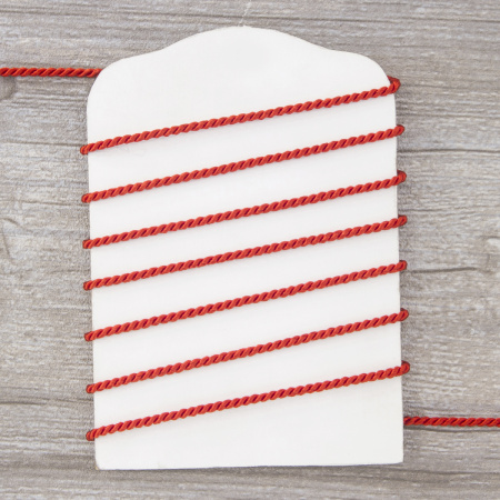 Шнур витой PEGA, красный, 2,8 мм. Арт 845213628A7501          