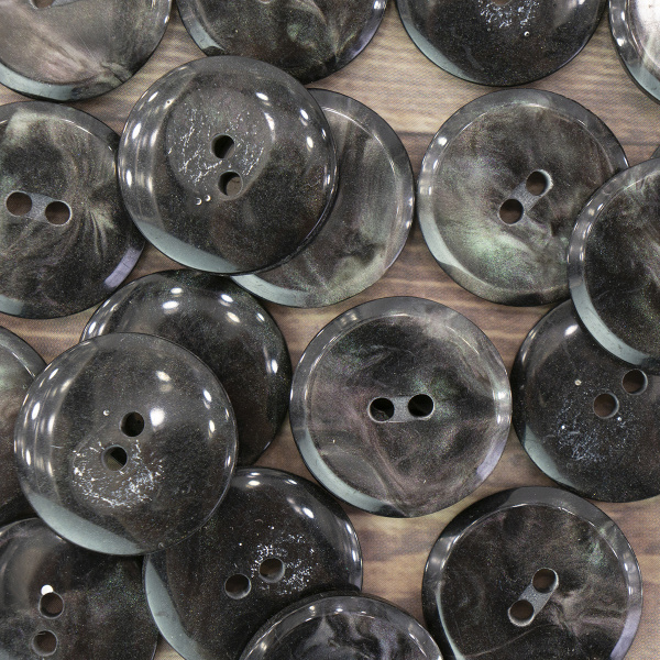 Пуговицы CONCEPT Mother of Pearl, размер 32, полиэстер, цвет COL.5 Deep Sea. Арт 75315-032-COL.5DEEP SEA