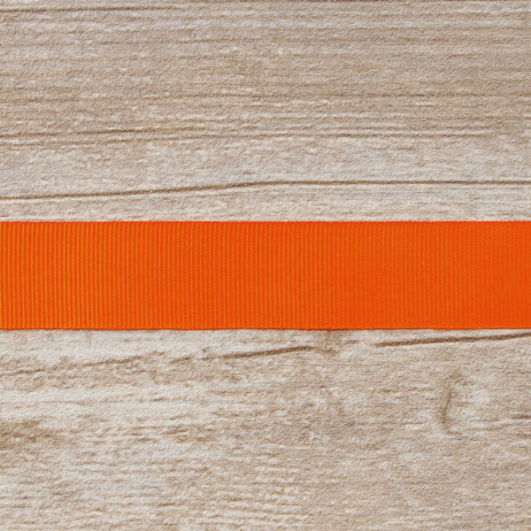 Лента репсовая SAFISA, 25 мм, 25 м, цвет 61 алый. Арт 350-25мм-61