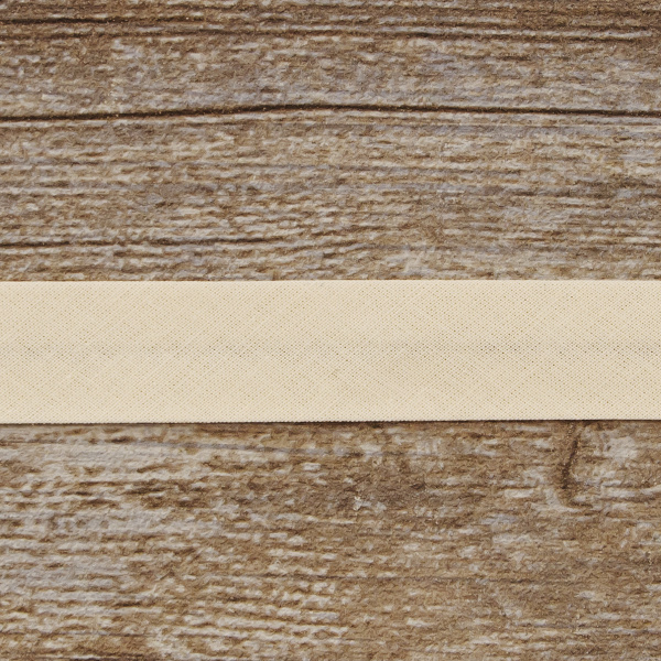 Косая бейка хлопок, 20 мм, 25 м, цвет 83, цвет чайная роза. Арт 6600-20мм-83