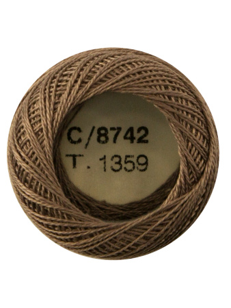 Мулине "Finca Perle"(Жемчужное"), №16,однотонный цвет 8742. Арт 00008/16/8742           