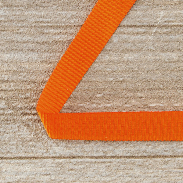 Лента репсовая SAFISA, 10 мм, 25 м, цвет 61 алый. Арт 350-10мм-61