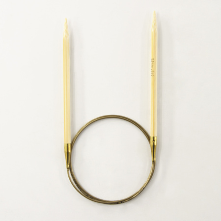 Спицы, круговые, бамбук addiNature BAMBOO №5,5, 80 см. Арт 555-7/5.5-80