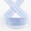 Косая бейка хлопок, 20 мм, 20 м, цвет 04, светло-голубой. Арт 6598-20мм-04