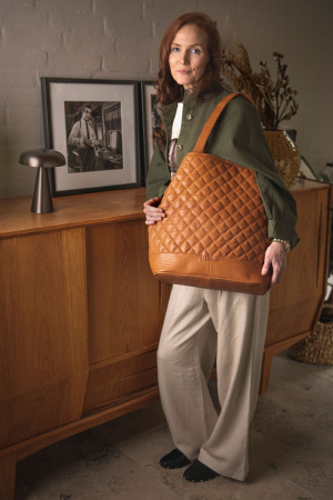 Сумка шоппер "Betsy XL" Whisky. Арт QB-4439R2/Whisky