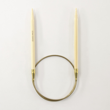 Спицы, круговые, бамбук addiNature BAMBOO №6,5, 60 см. Арт 555-7/6.5-60