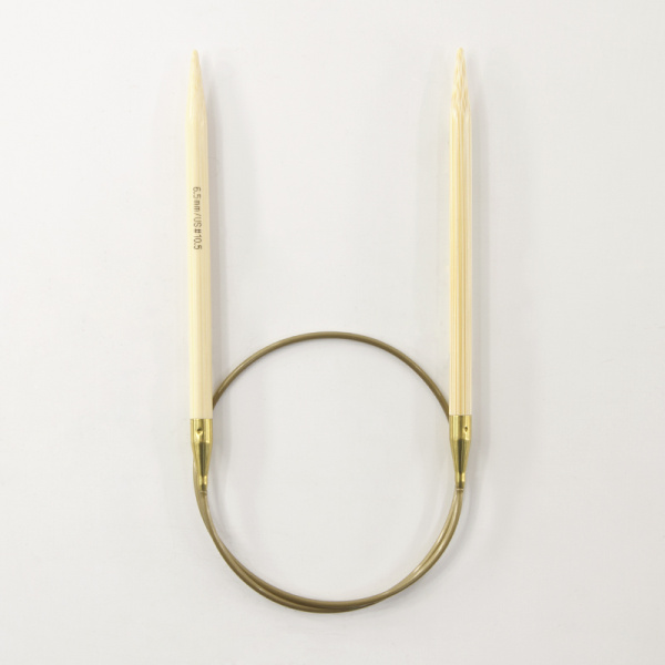 Спицы, круговые, бамбук addiNature BAMBOO №6,5, 60 см. Арт 555-7/6.5-60