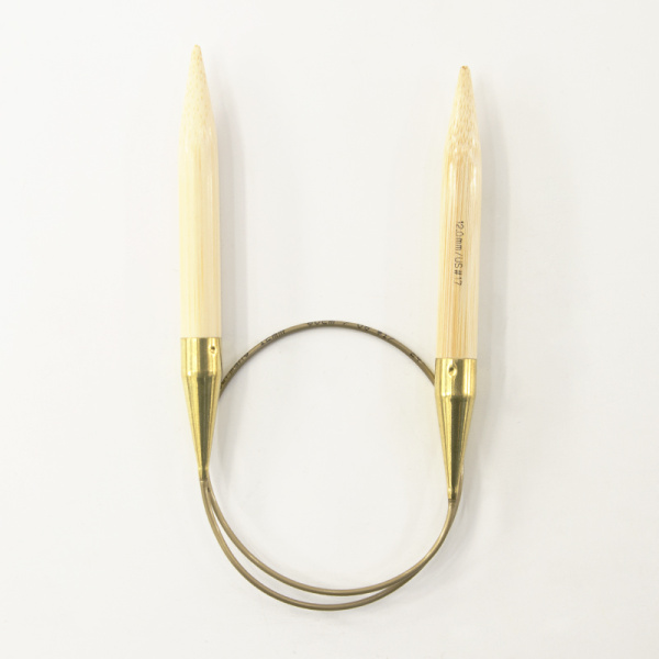 Спицы, круговые, бамбук addiNature BAMBOO №12, 60 см. Арт 555-7/12-60