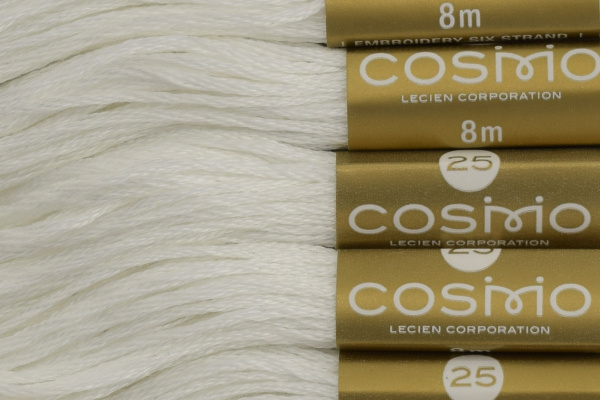 Мулине COSMO однотонный цвет  2500      . Арт 25-6/2500      