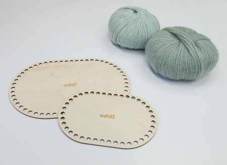 Донышко для вязаных изделий addiShapes, овал. Арт 536-2