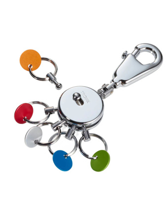 Брелок TROIKA "5 цветных ключей". Арт KYR61/CH