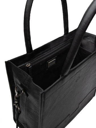 Сумка шоппер "Bina" Black. Арт QB-4640/Black