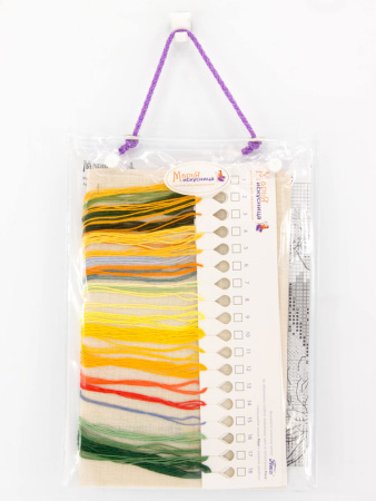 Набор для вышивания "Желтые хризантемы" . Арт 04.004.06