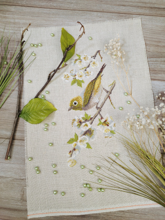 Набор для вышивания  "Белоглазка". Арт 03.011.15