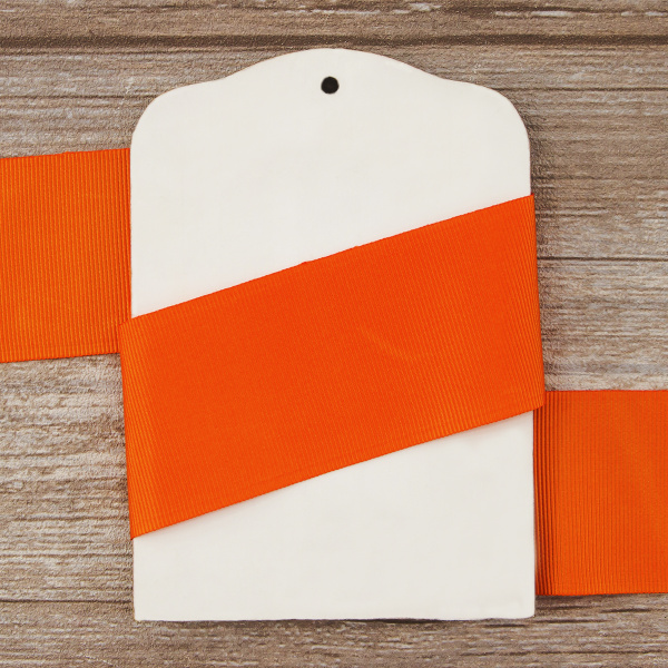 Лента репсовая SAFISA, 50 мм, 25 м, цвет 61 алый. Арт 350-50мм-61