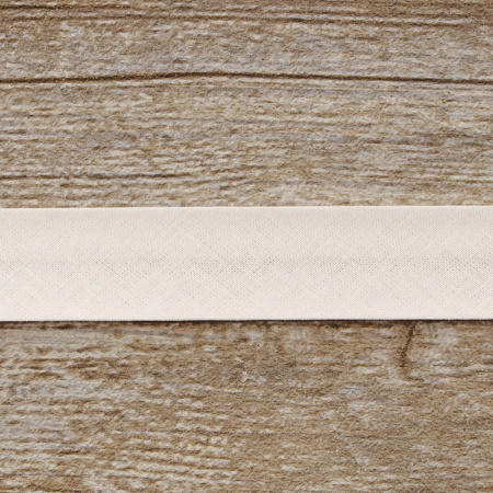 Косая бейка хлопок, 20 мм, 25 м, цвет 52, цвет дымчачая роза. Арт 6600-20мм-52