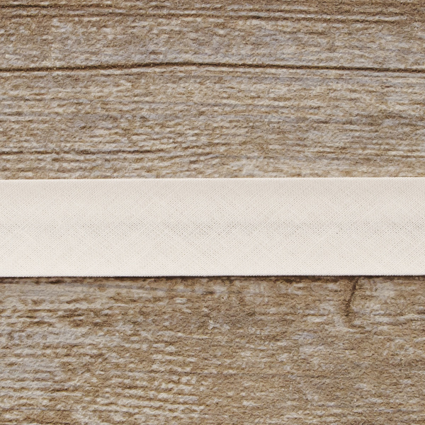 Косая бейка хлопок, 20 мм, 25 м, цвет 52, цвет дымчачая роза. Арт 6600-20мм-52