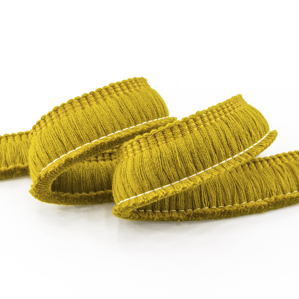 Бахрома декоративная, 30 мм, цвет античное золото. Арт BT - 30c - col.B-17