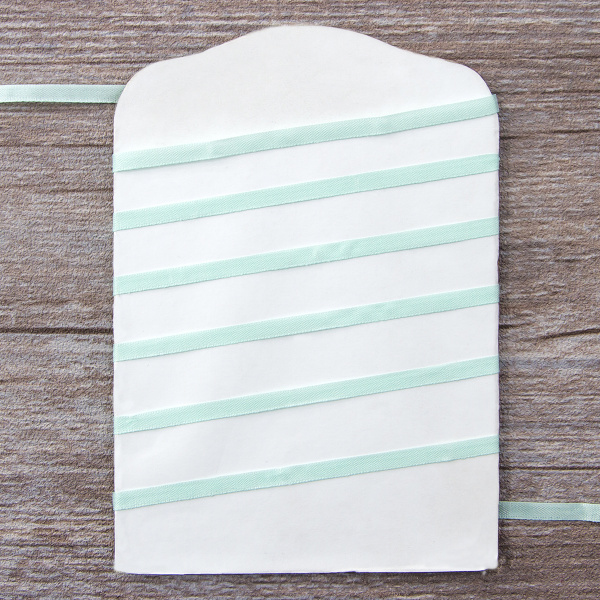 Лента для вышивания SAFISA на блистере, 4 мм, 5 м, цвет 53, мятный. Арт P111-4мм-53             