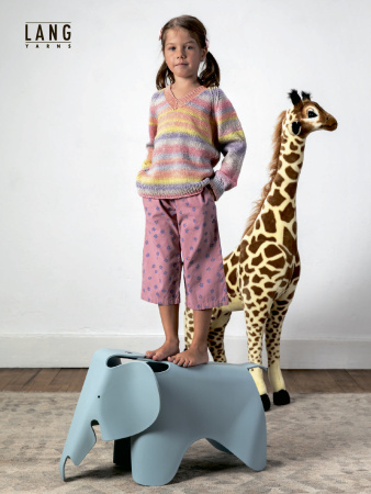 Журнал "PUNTO 53 KINDER MERINO 120 DEGRADE". Арт 2553.0004