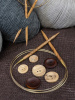 Пуговицы CONCEPT Button of Olive Wood, размер 24, дерево, цвет NAT. Арт 6411H-024-COL.NAT