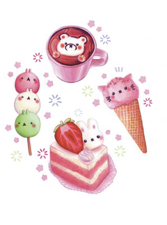 Книга "KAWAII! Рисуем маркерами" Солена Кунц. Арт ISBN_978-5-00141-709-5 