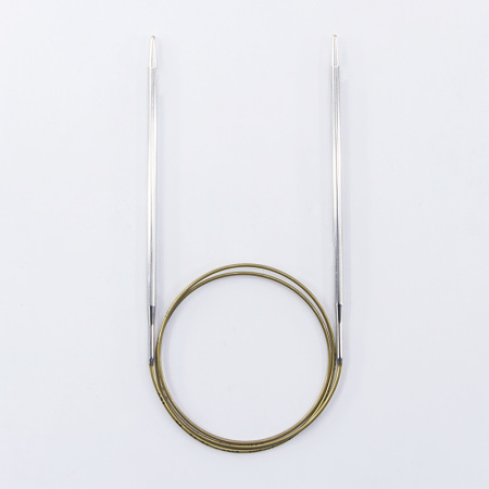 Спицы, круговые, супергладкие, addiClassic №3.75, 80 см. Арт 105-7/3.75-80